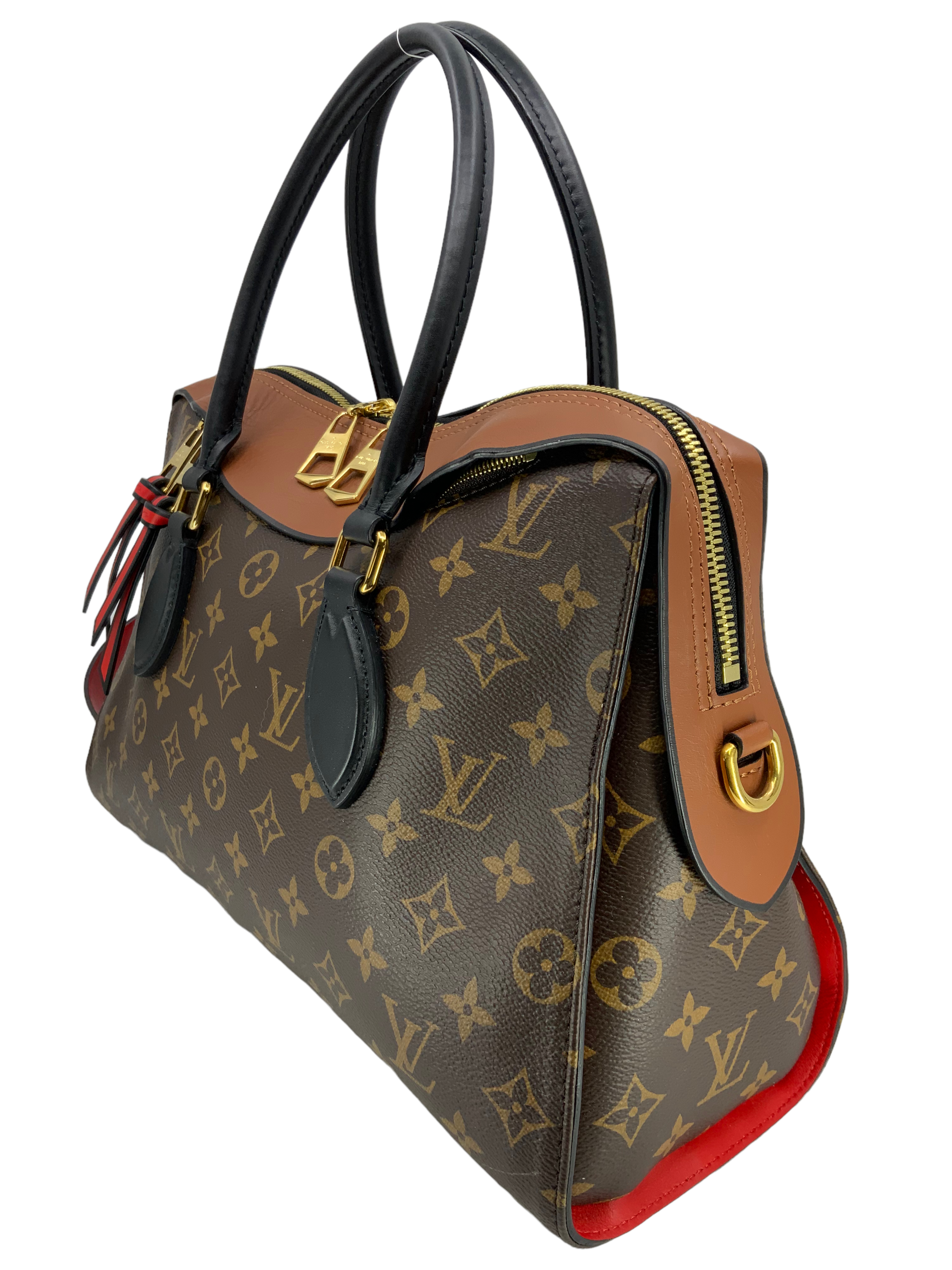 Authentic Louis Vuitton Tuileries MM Monogram Canvas Handbag - Luxury Tote for Women, Perfect for Work, Travel & Everyday Use