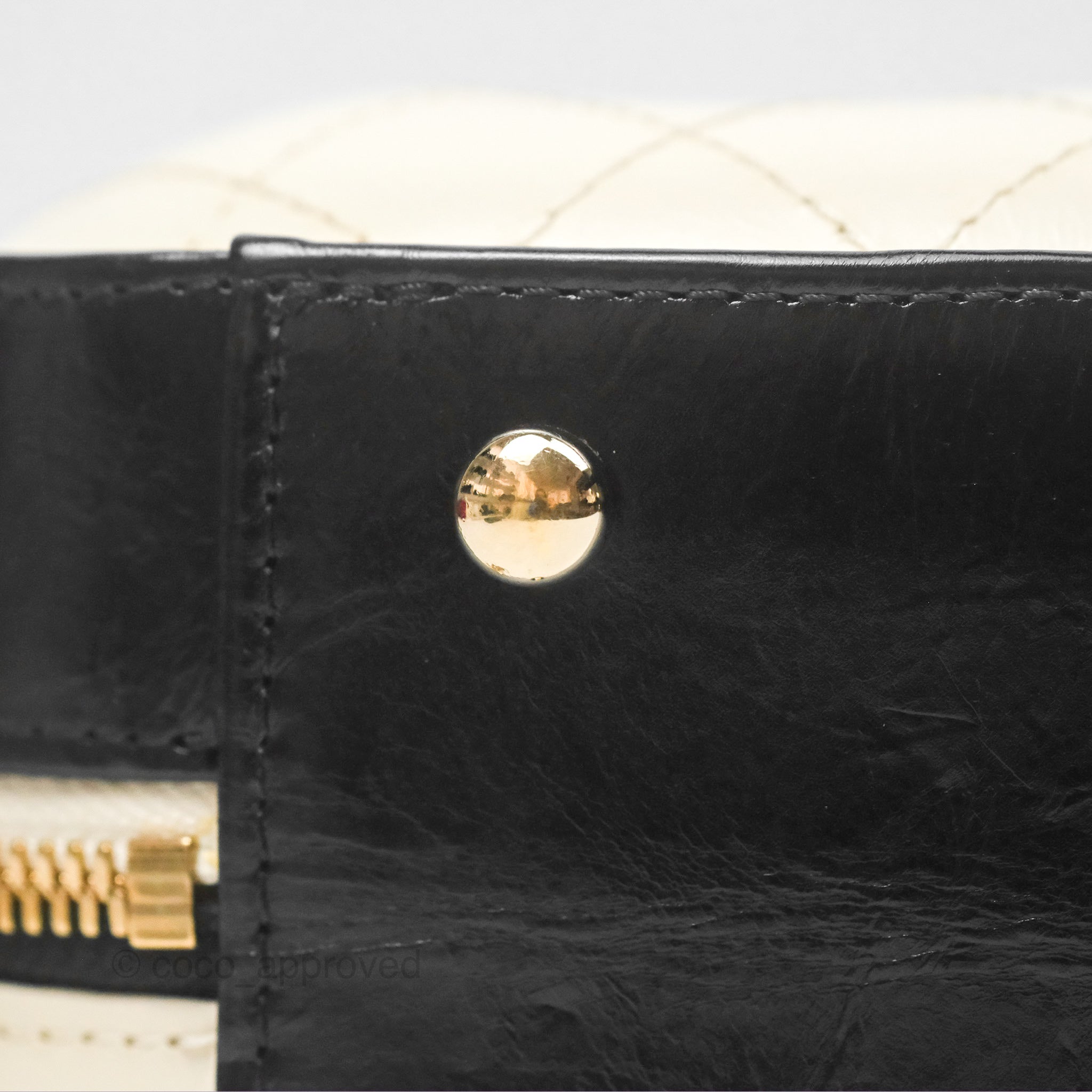 Chanel Camera Case Bag in Black & White Calfskin with Gold Hardware - Perfect for Everyday Luxury & Travel Accessories