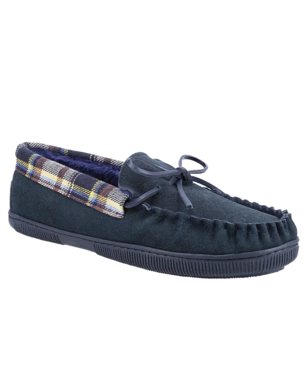 Cotswold Men's Sodbury Moccasin Slippers - Soft Indoor House Shoes for Comfort & Warmth - Perfect for Home, Lounge & Relaxation