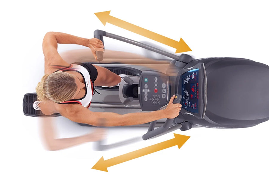 Octane Q35x Home Elliptical Machine - Low Impact Cardio Trainer for Full Body Workout | Perfect for Home Gym, Small Spaces & Apartment Fitness | Burn Calories & Tone Muscles