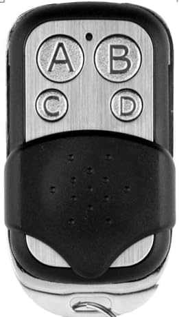 Enterelettronics 3-Piece 433.92MHz Fixed Code Remote Control Kit for Gates with 3 Free Batteries - Perfect for Home, Garage & Industrial Gate Automation