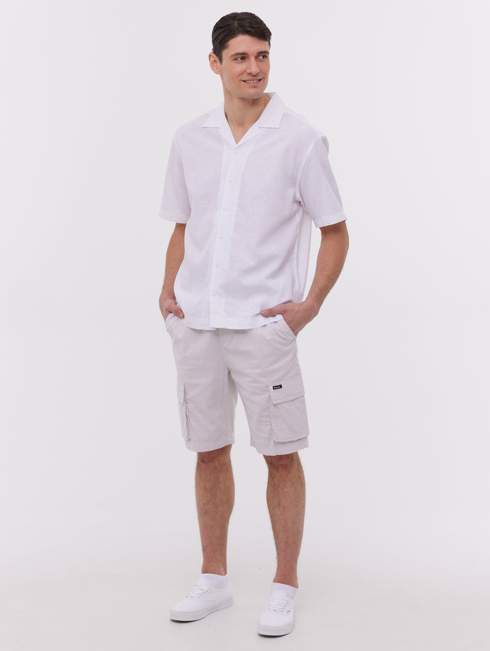 Seono Men's Cargo Shorts with Multiple Pockets - Durable & Comfortable Outdoor Work Shorts for Hiking, Camping, and Summer Activities