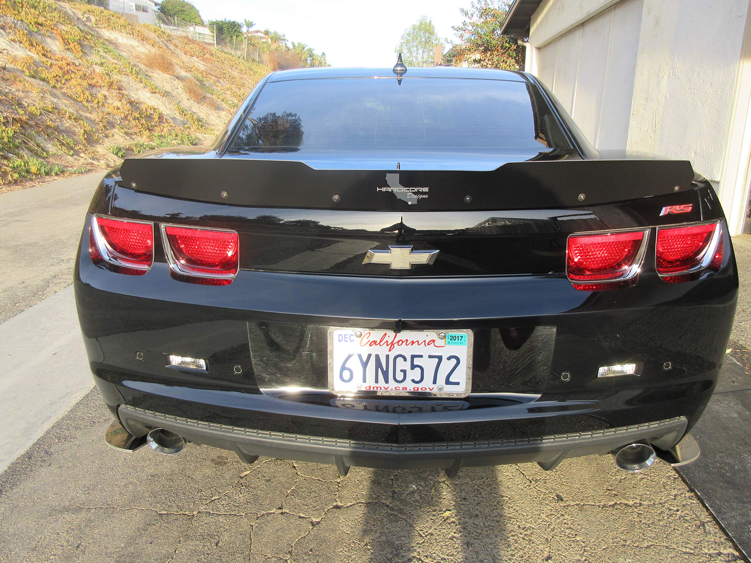 2010-2013 Camaro 5th Gen Hardcore Short Wicker Bill Spoiler - Made in USA | High-Performance Car Upgrade for Racing & Street Style