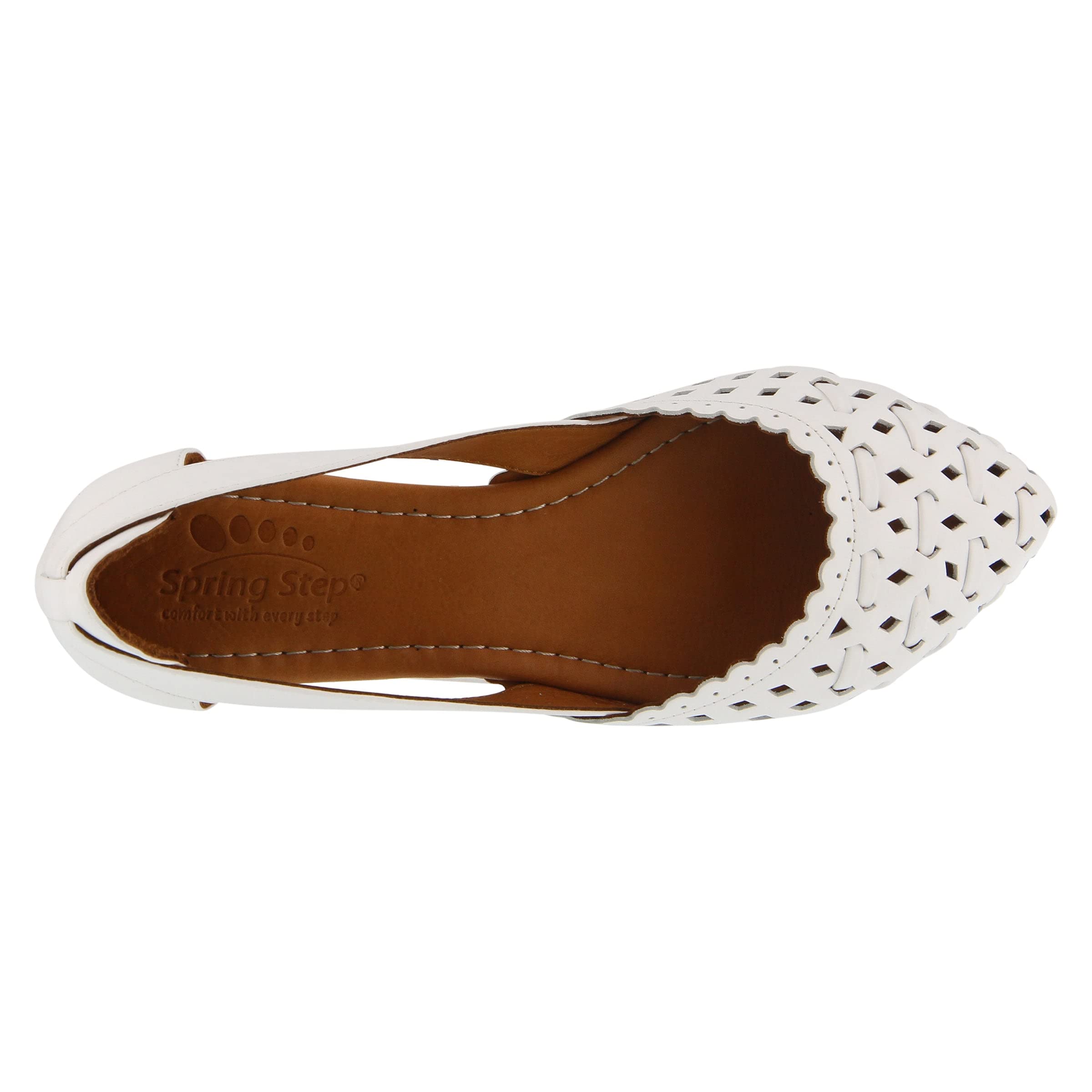 Spring Step Women's Delorse Comfortable Slip-On Shoes - Lightweight & Breathable for Walking, Work, and Casual Wear