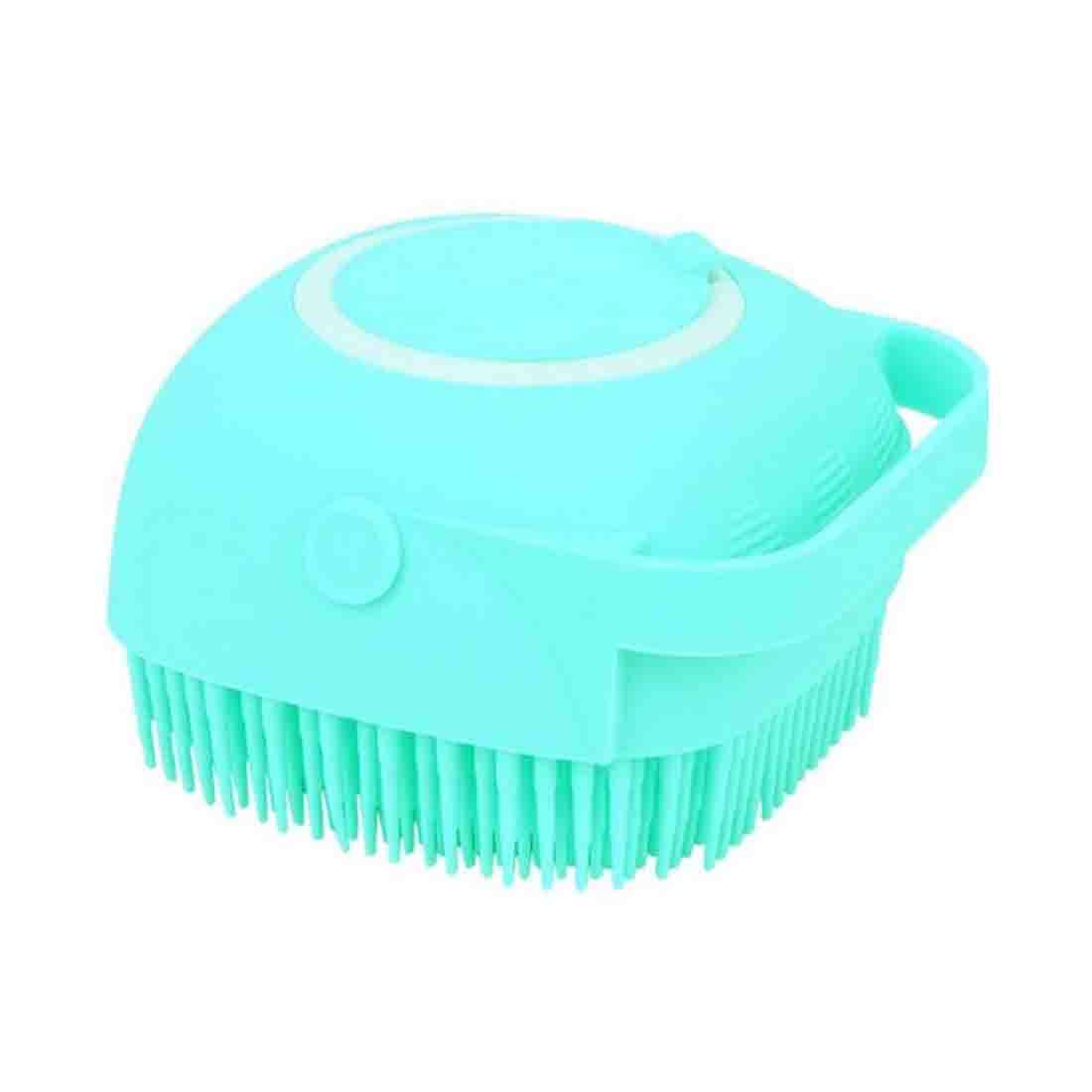 Exfoliating Silicone Body Scrubber with Soap Dispenser - Deep Cleansing Bath Brush for Men, Women & Babies - Gentle Skin Exfoliation for Shower, Spa & Daily Bathing Routine