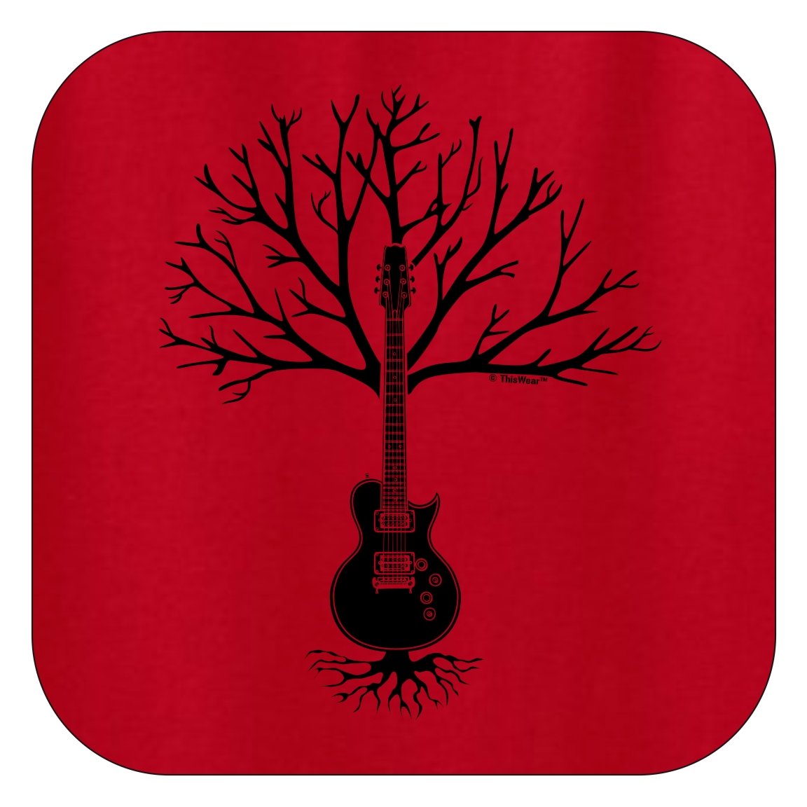 ThisWear Tree of Life Guitar Hoodie - Music Lovers Sweatshirt for Men & Women - Perfect for Concerts, Gigs & Casual Wear