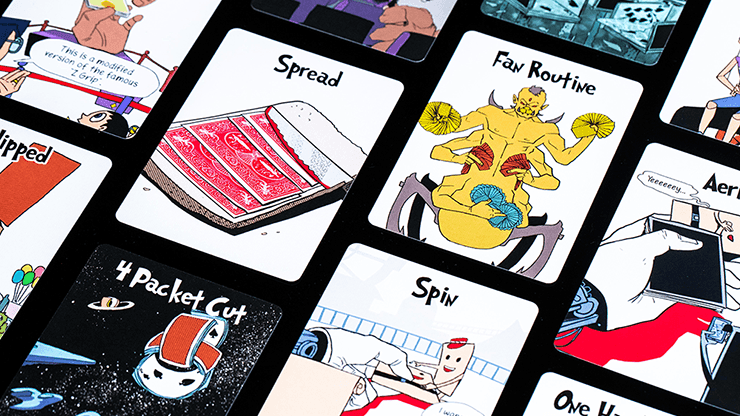 Premium Cardistry Game Playing Cards - Professional Deck for Magic Tricks, Card Flourishing & Poker - Perfect for Performers, Beginners & Card Enthusiasts