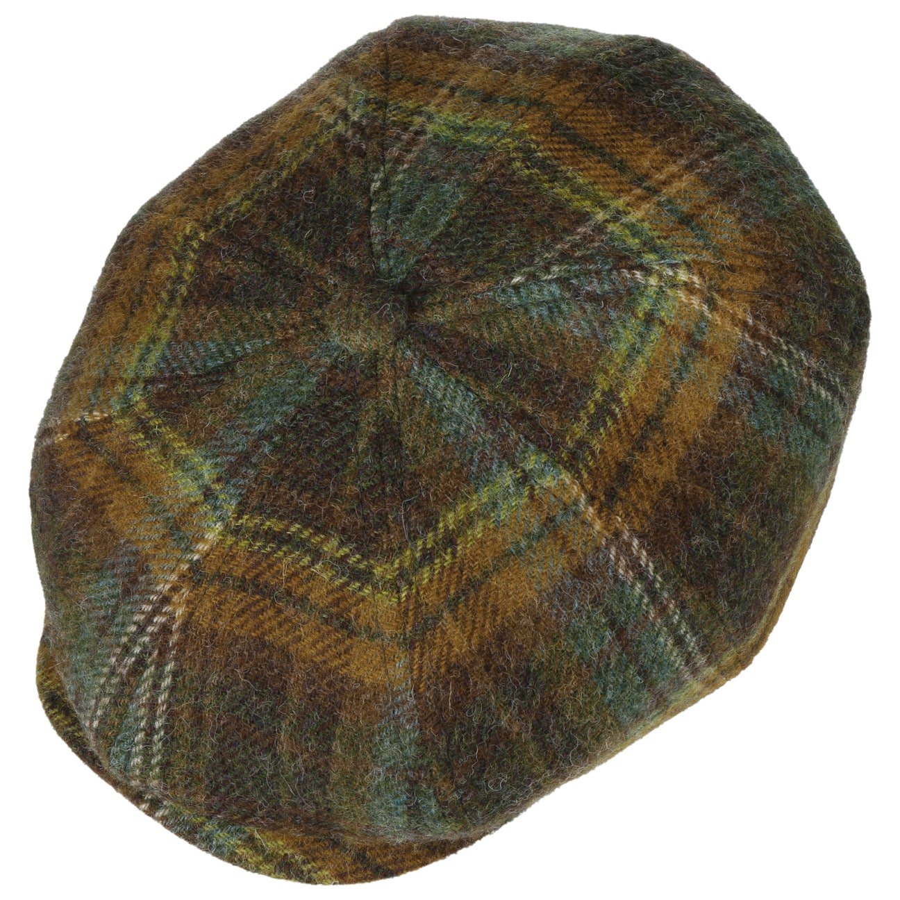 Stetson Hatteras Meadville Ear Flap Flat Cap - Winter Wool Hat for Men | Outdoor Activities & Cold Weather Protection