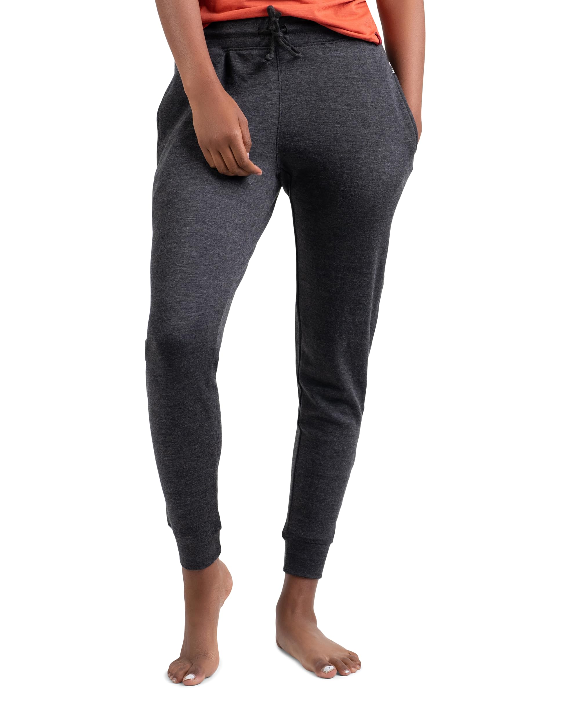 Women's Merino Wool Jogger Pants - Soft, Breathable, Moisture-Wicking & Odor-Resistant for Yoga, Hiking & Lounge Wear