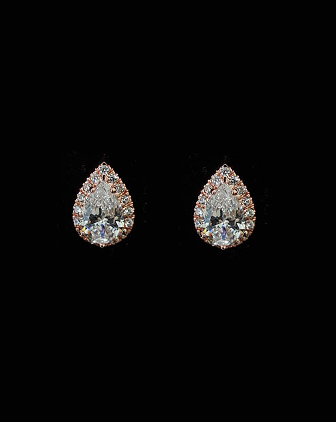 Elegant Bridal Earrings | Stephanie Browne Mary Crystal Studs for Weddings, Prom & Special Occasions