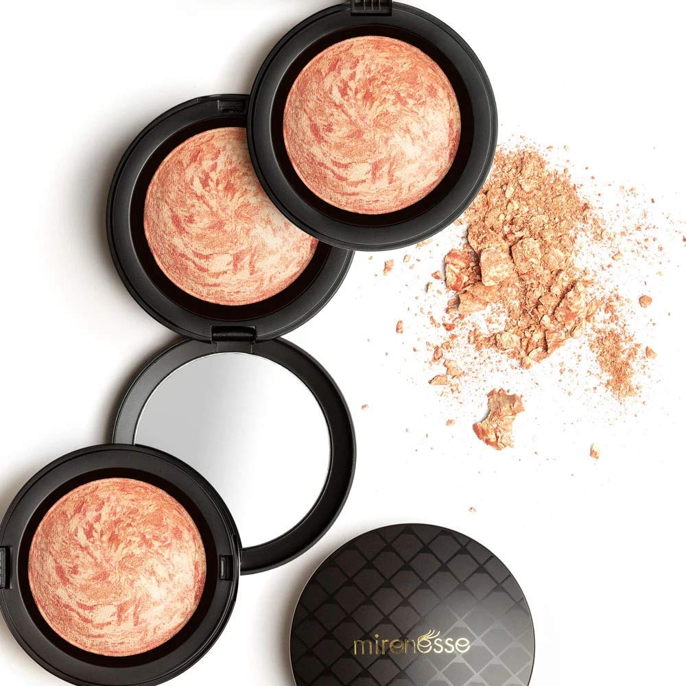 Marble Mineral Blush Face Powder 2. Carrara Coral - Natural Matte Blush for Cheeks | Vegan & Cruelty-Free Makeup | Perfect for Everyday Wear & Special Occasions