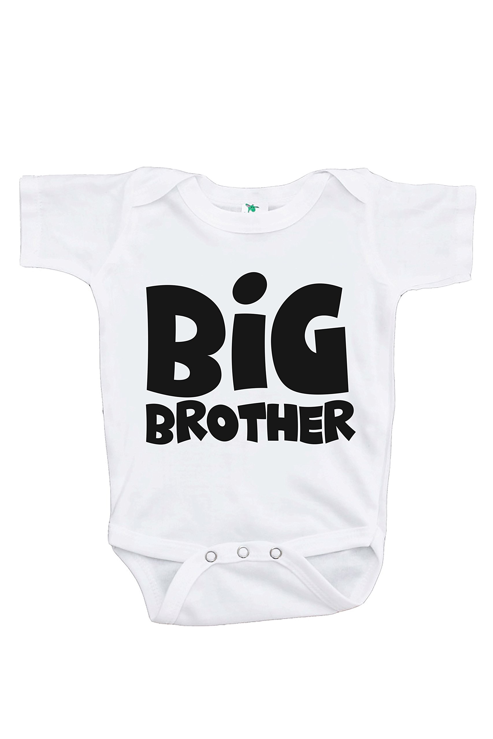 7 ate 9 Apparel Boys' Big Brother One-Piece Romper - Soft Cotton Baby Bodysuit for Newborns & Toddlers - Perfect for Sibling Matching Outfits & Family Photos