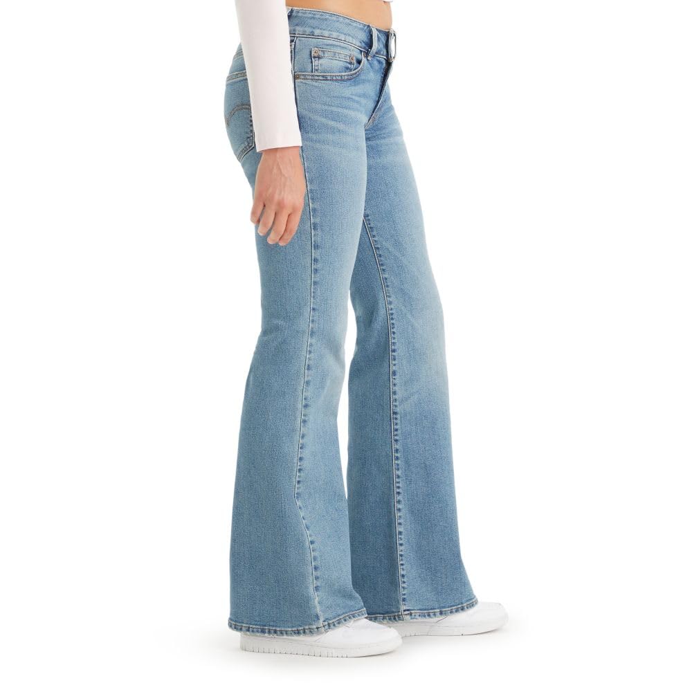 Levi's Women's Superlow Flare Jeans - High Waist Stretch Denim Pants for Casual & Retro Style | Perfect for Everyday Wear, Date Night & 70s Inspired Outfits