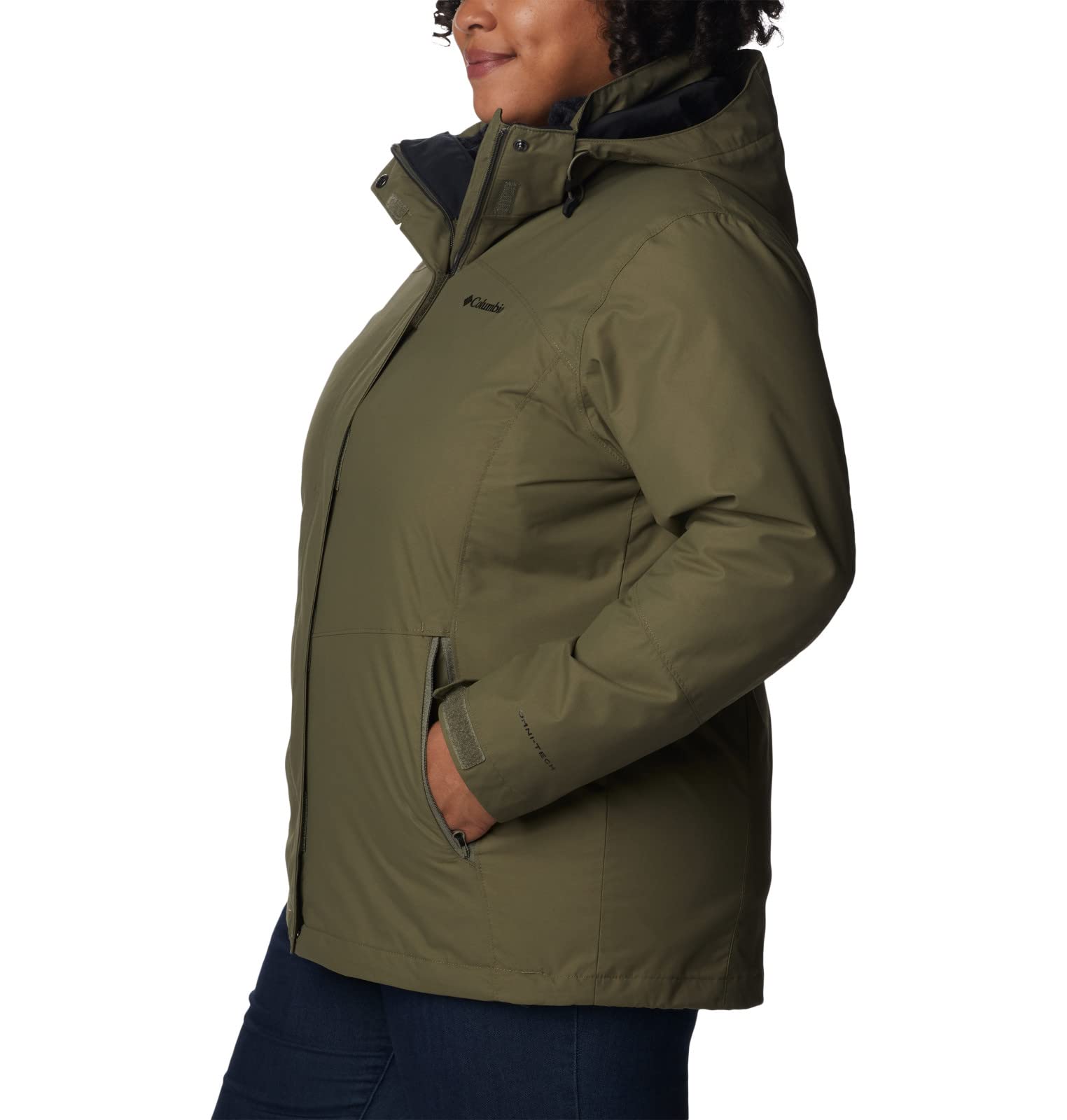 Columbia Women's Bugaboo II Fleece Interchange Jacket - Waterproof & Warm Winter Outerwear for Hiking, Skiing & Outdoor Adventures