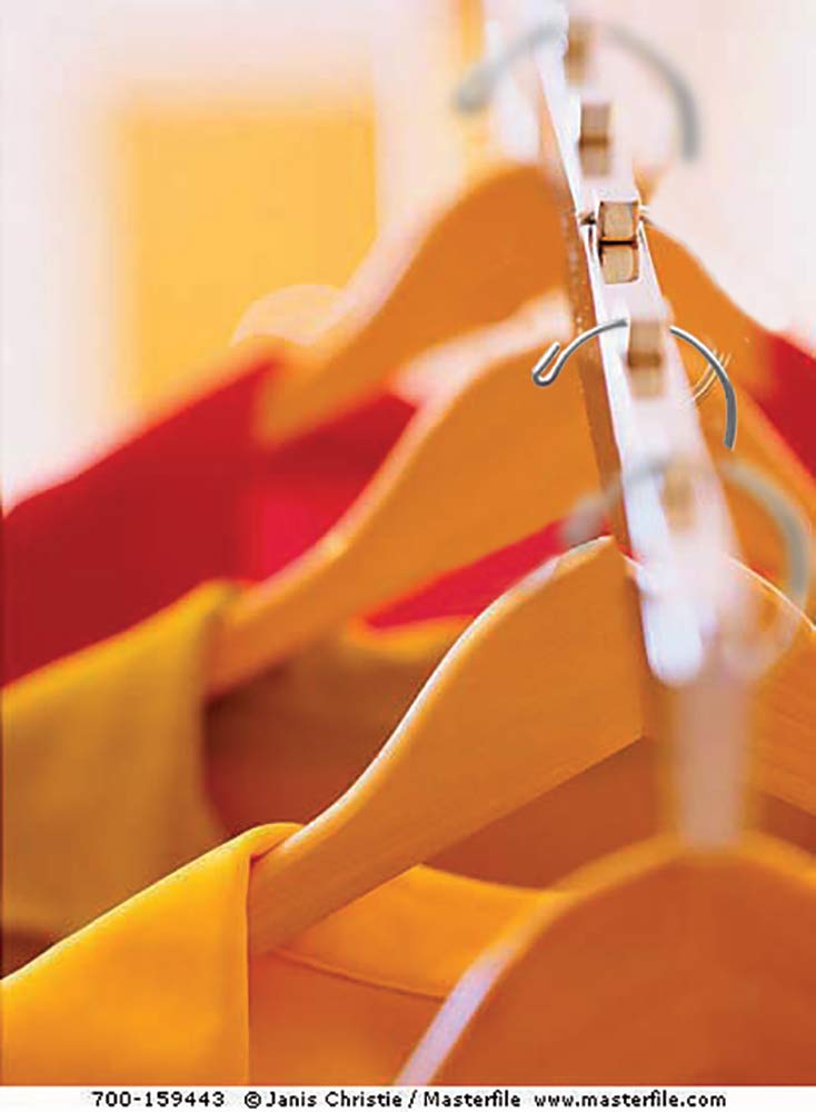 Premium Rubberized Wood Hangers with Adjustable Cushion Clips - Natural Finish, Chrome Hook & Notches - Set of 100 by The Great American Hanger Company - Perfect for Closet Organization, Retail Stores & Delicate Clothing Protection