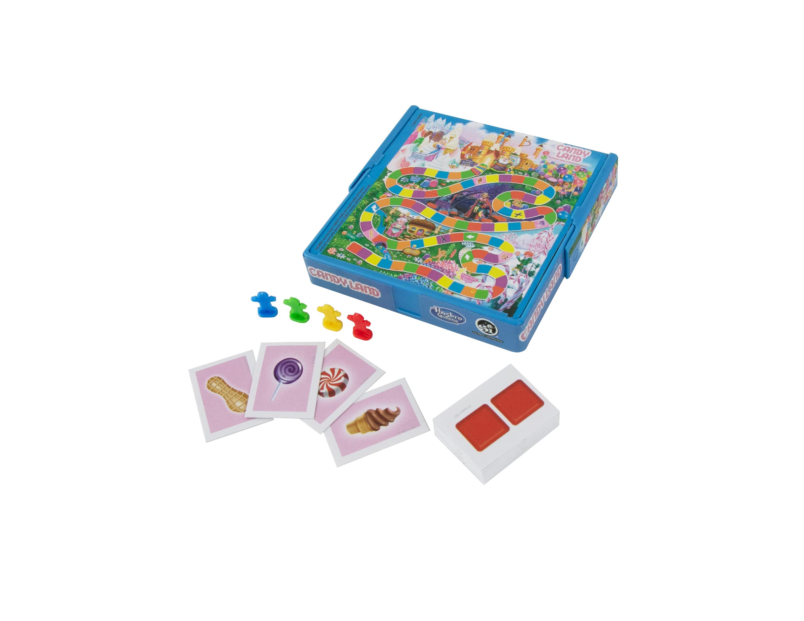 World's Smallest Candy Land Board Game - Miniature Travel Edition for Kids & Adults - Perfect for Parties, Travel & Family Game Nights