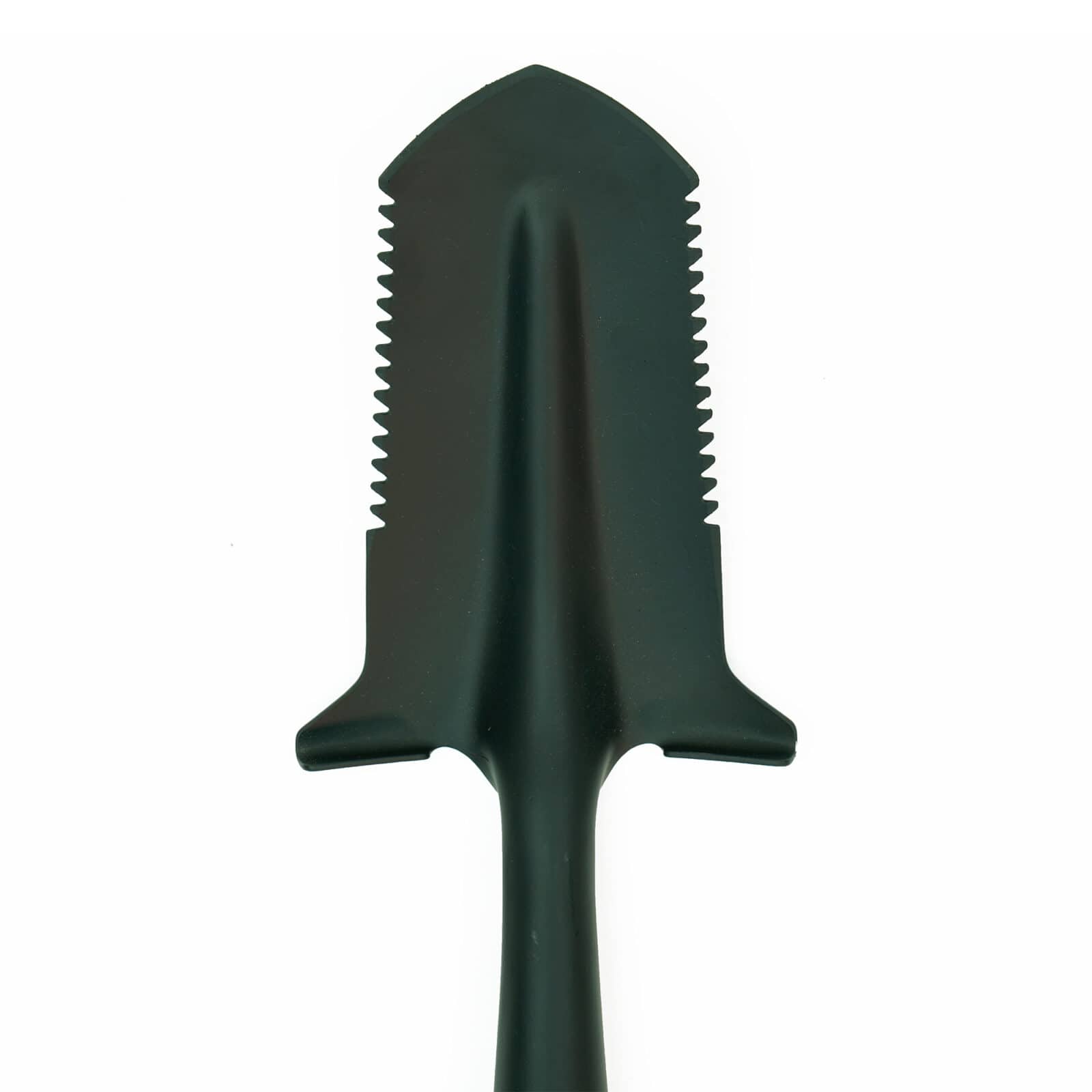 Lil' Digger 29 Heavy Duty Small Double Serrated Shovel - Compact Gardening Tool for Digging, Planting & Landscaping - Perfect for Backyard, Camping & Outdoor Activities