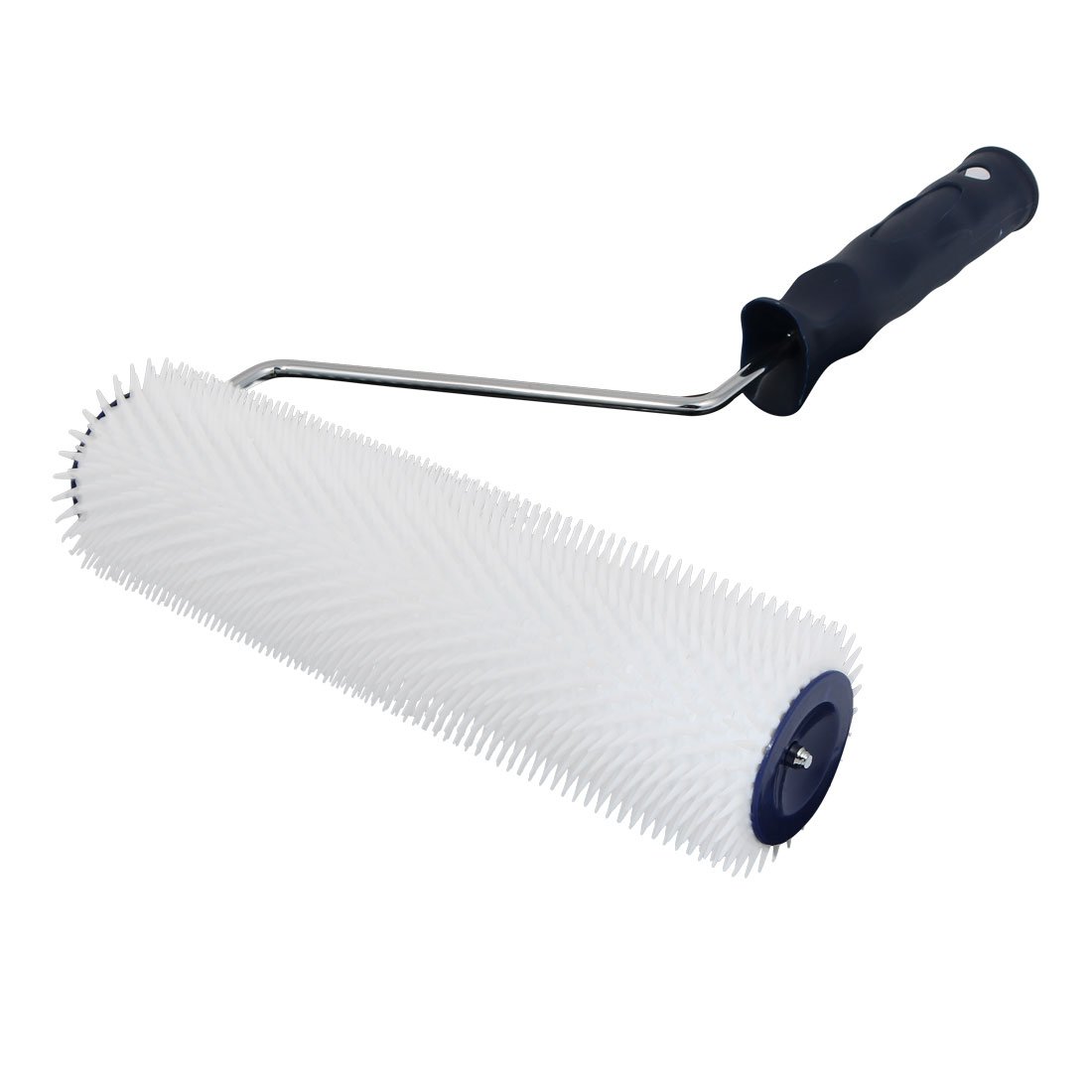 uxcell 9 Inch Self Leveling Spiked Roller for Flooring - 11mm Latex Teeth Height - Perfect for Concrete Leveling, Floor Screeding & DIY Home Renovation Projects