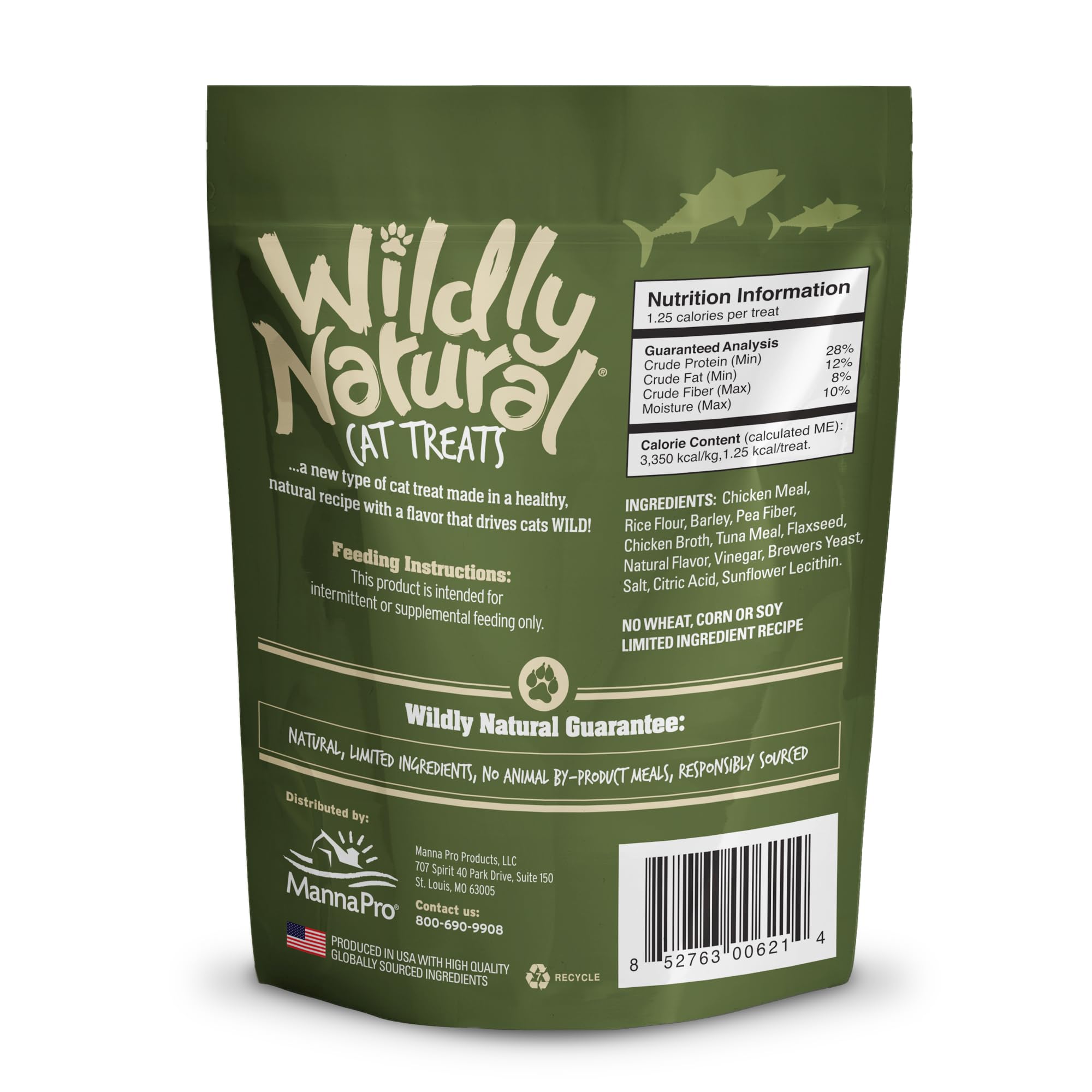 Premium Tuna Flavor Cat Treats - 2.5 oz Bag | Natural & Delicious Snacks for Cats | Perfect for Training, Rewards & Bonding with Your Feline Friend