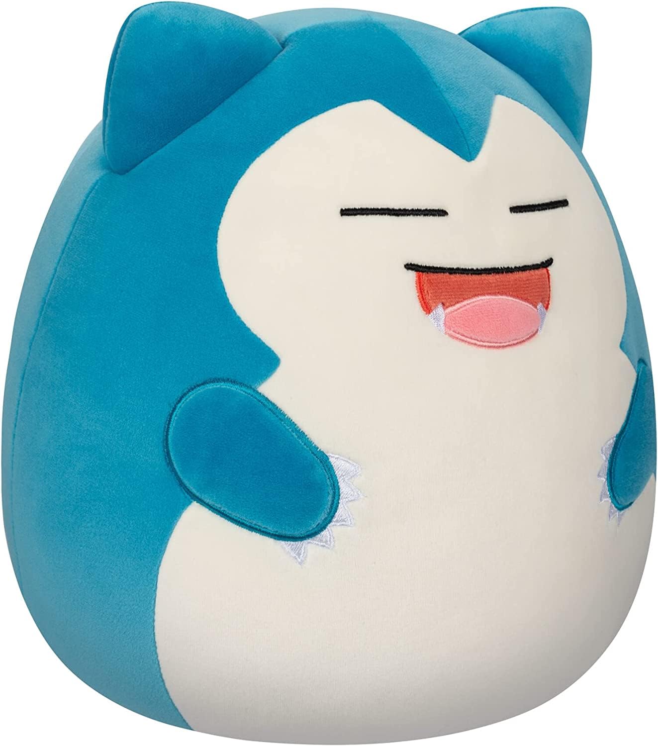 Official Jazwares 14-Inch Snorlax Plush Toy - Ultra Soft Pokemon Stuffed Animal, Large Squishmallows Collectible - Perfect for Bedroom Decor, Gift for Kids & Anime Fans