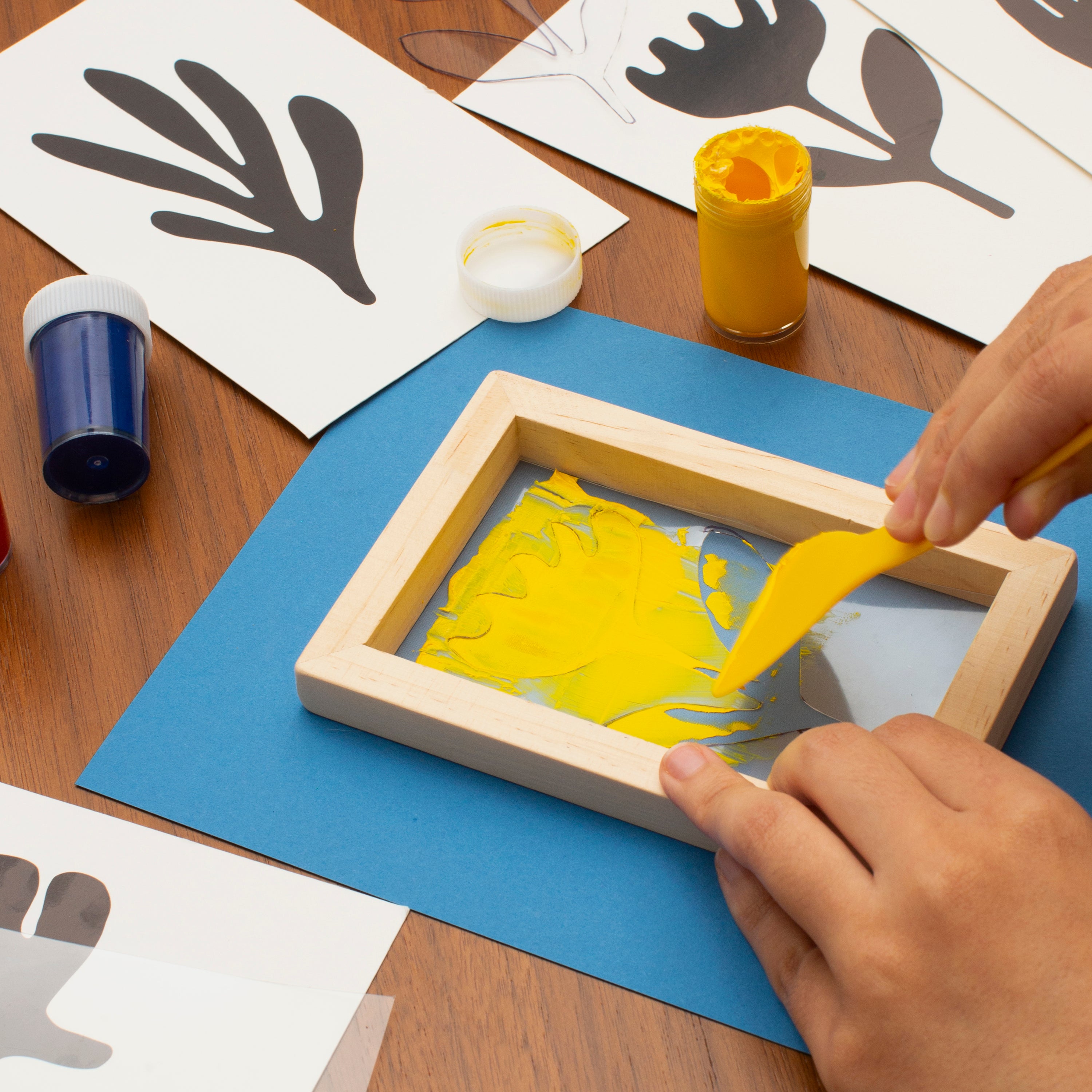 DIY Screen Printing Kit for Beginners - Create Custom T-Shirts, Totes & More - Perfect for Crafters, Artists & Small Businesses