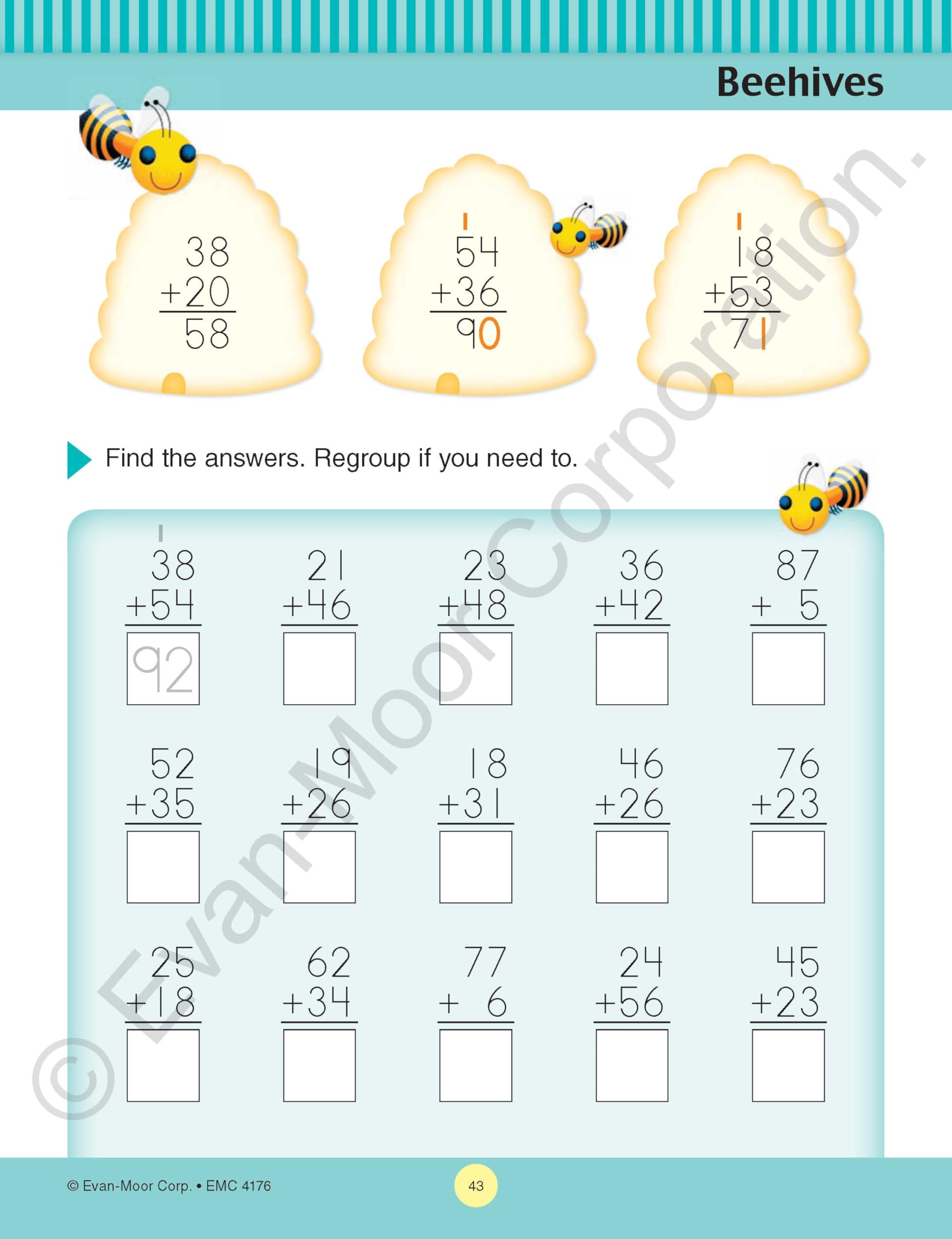 2nd Grade Math Workbook - At-Home Learning & Practice for Kids | Homeschooling, Classroom, and Extra Math Help