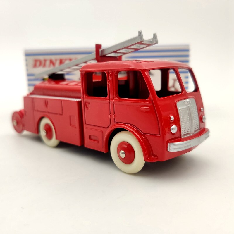 Atlas Dinky Toys 32E Berliet Fire Truck & First Aid Diecast Model Car - Vintage Collectible Vehicle for Adults & Kids - Perfect for Display, Gifts & Toy Car Collections