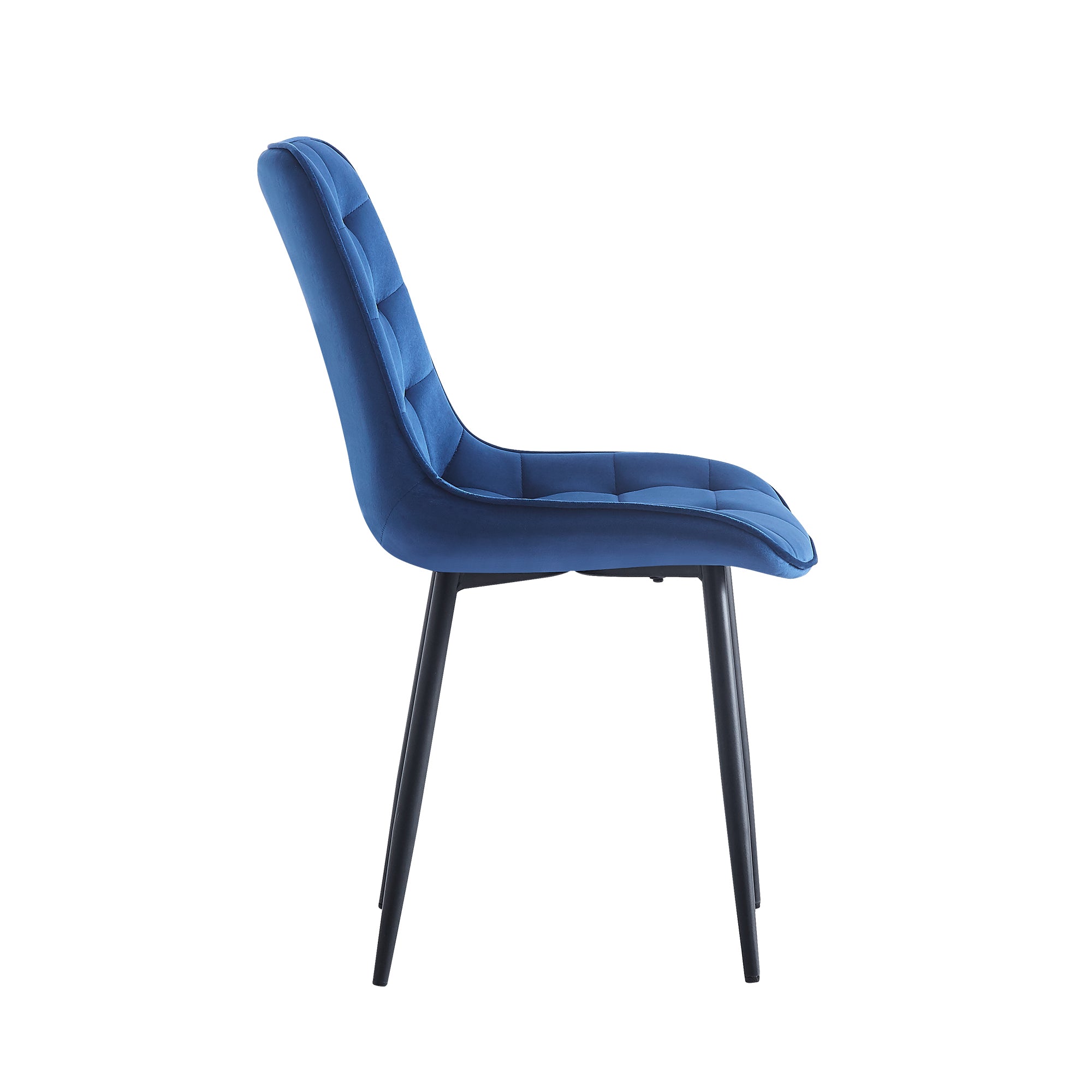 Modern Blue Dining Chairs Set of 2 - Contemporary Style with Advanced Technology - Perfect for Restaurants, Cafes, Bars, Offices & Living Rooms - Easy Assembly & Sturdy Design - Ideal for Home Dining & Commercial Spaces