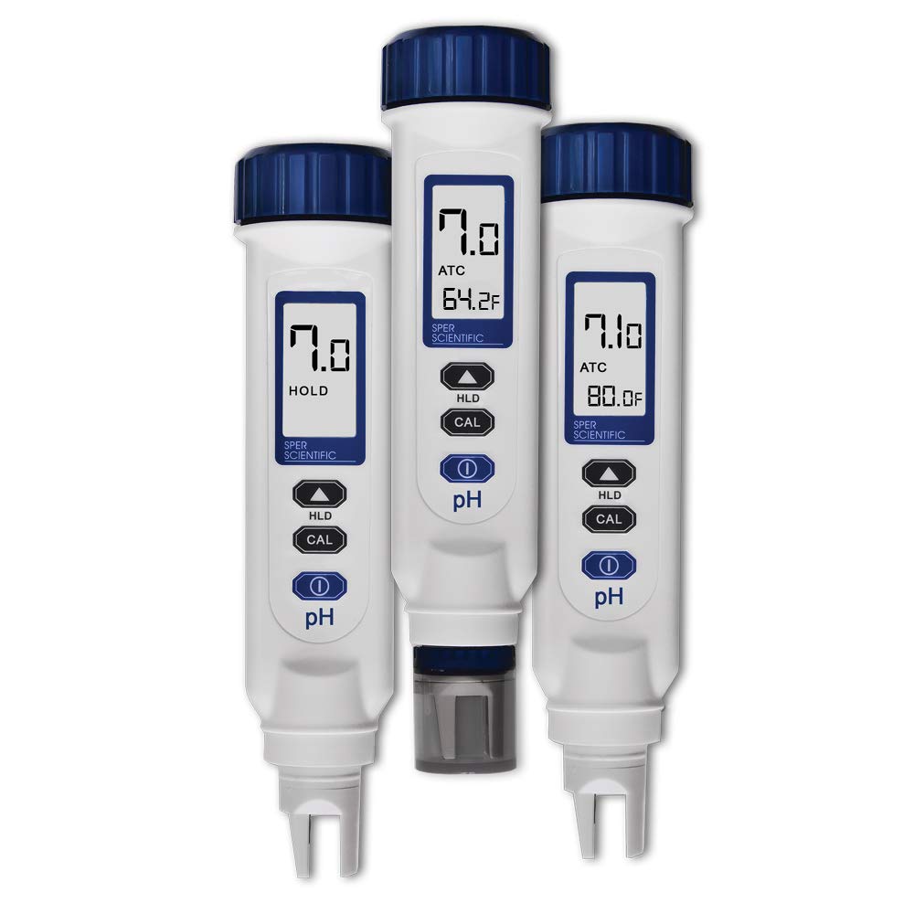**Digital pH Meter - Accurate Water pH Tester for Hydroponics, Drinking Water, Pools & Aquariums | Sper Scientific (850052) | Ideal for Home, Lab & Garden Use**