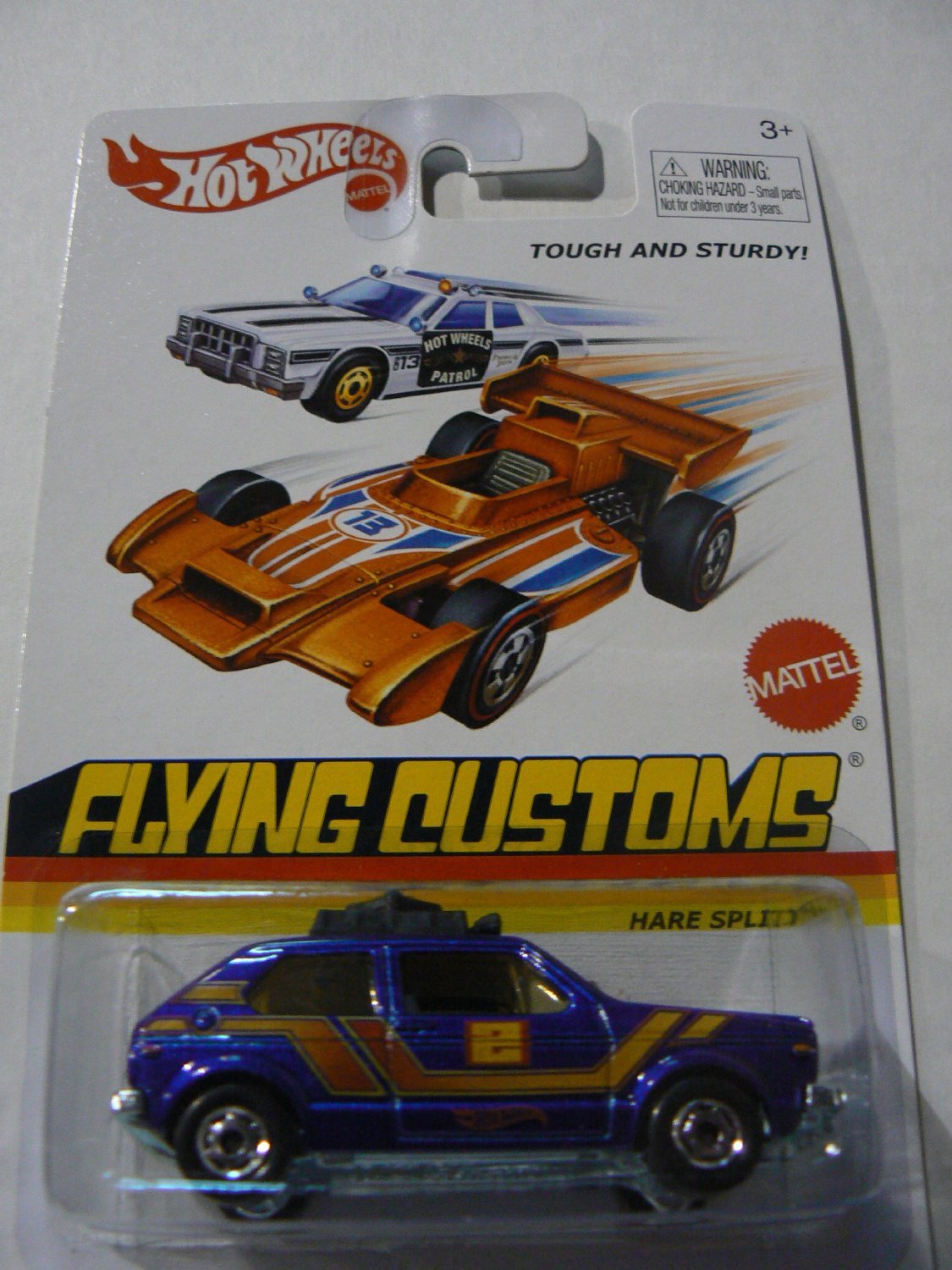 Hot Wheels Flying Customs Volkswagen Hare Splitter Blue Die-Cast Car - Collectible Toy for Kids & Adults - Perfect for Play, Display & Gifting