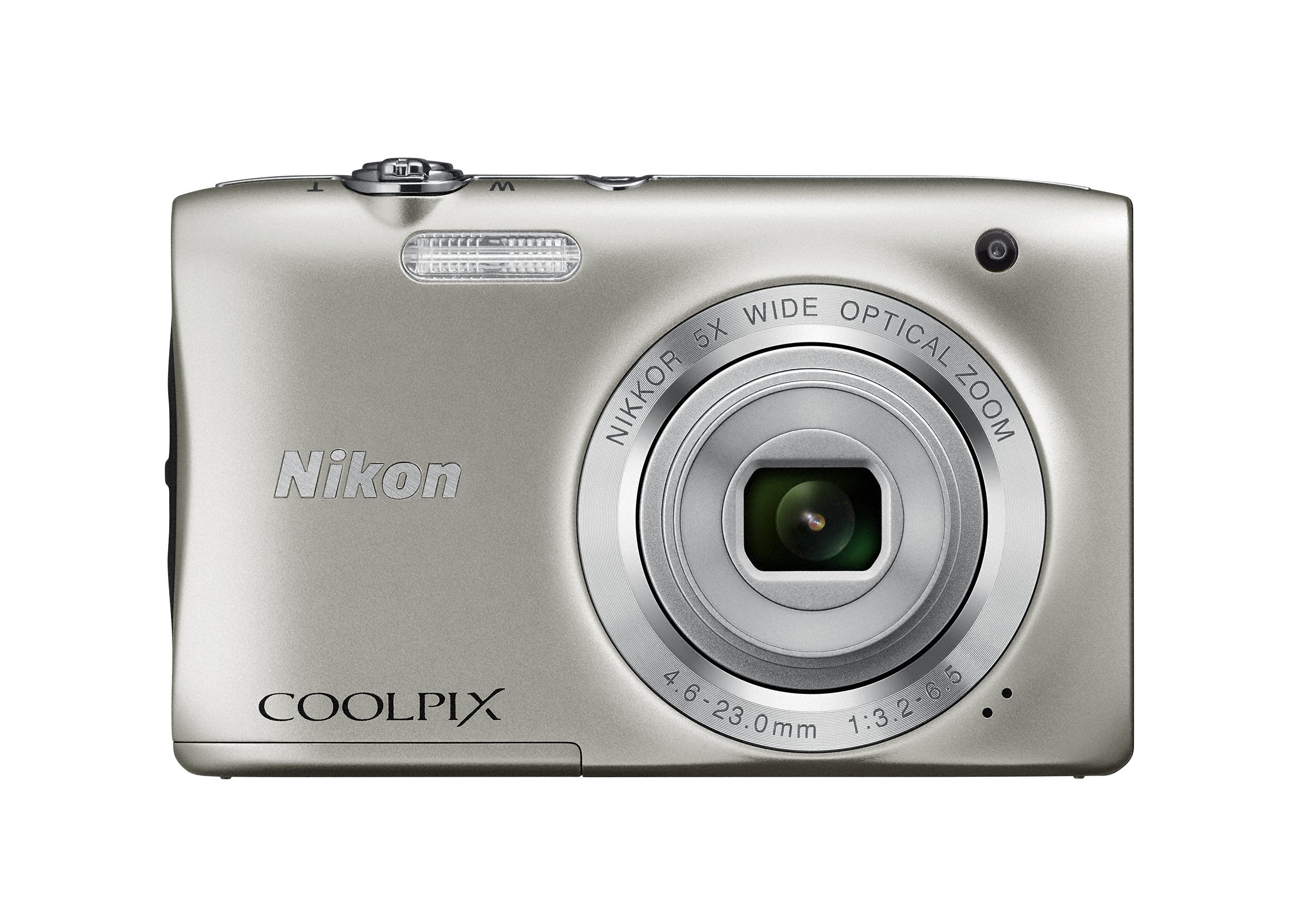 Nikon COOLPIX S2900 16MP Digital Camera with 8x Optical Zoom - Silver (S2900SL) | Compact & Lightweight for Travel, Vlogging & Everyday Photography