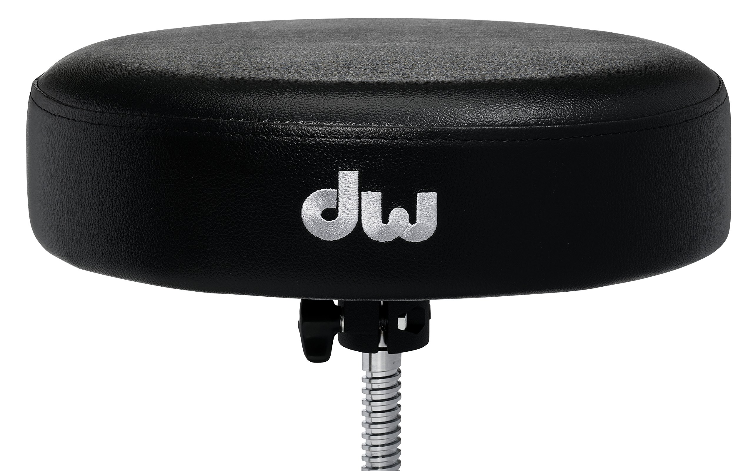 DW Drum Workshop 9000 Series 9101 Low Tripod Drum Throne - Adjustable Height Drum Seat for Drummers, Perfect for Practice, Studio & Live Performances