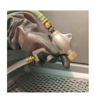 Blastline Suction Blast Cabinet Gun and Hose Kit with #4 Ceramic Nozzle - Professional Sandblasting Equipment for Metal, Wood & Auto Restoration