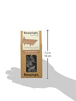 Teapigs Chocolate Flake Herbal Tea Bags - 6 Packs of 15 Tea Bags, Whole Leaf Blend | Perfect for Relaxation, Afternoon Tea & Gift Giving