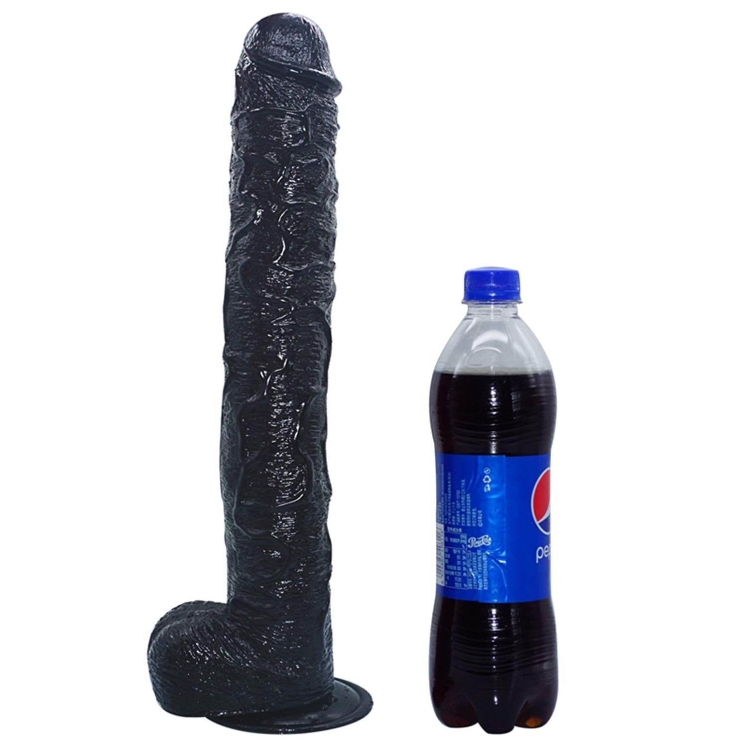 16.93 Inch Large PVC Partner Toy - Durable & Safe for Kids (Color: Black) | Perfect for Playtime, Birthday Gifts & Party Favors