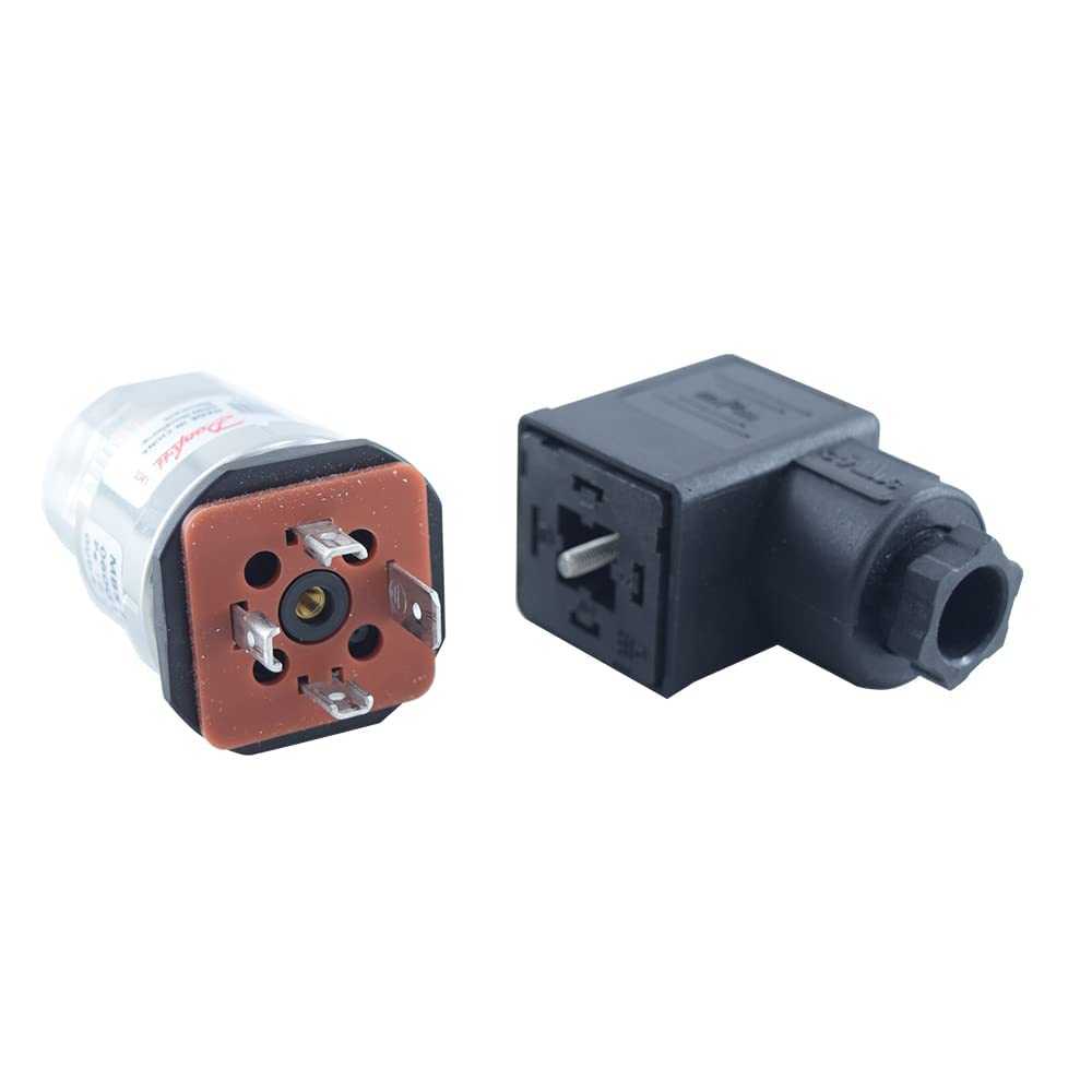 MBS 3000 Heavy Duty Pressure Transmitter Transducer 0-6 Bar Range, G 1/4 Thread, 4-20mA Output - Industrial Hydraulic Systems, HVAC Monitoring, Water Treatment & Process Control Applications