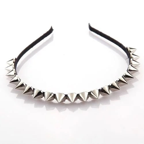 Stylish Silver Studded Headband for Women | Fashion Hair Accessory for Parties, Weddings & Everyday Wear