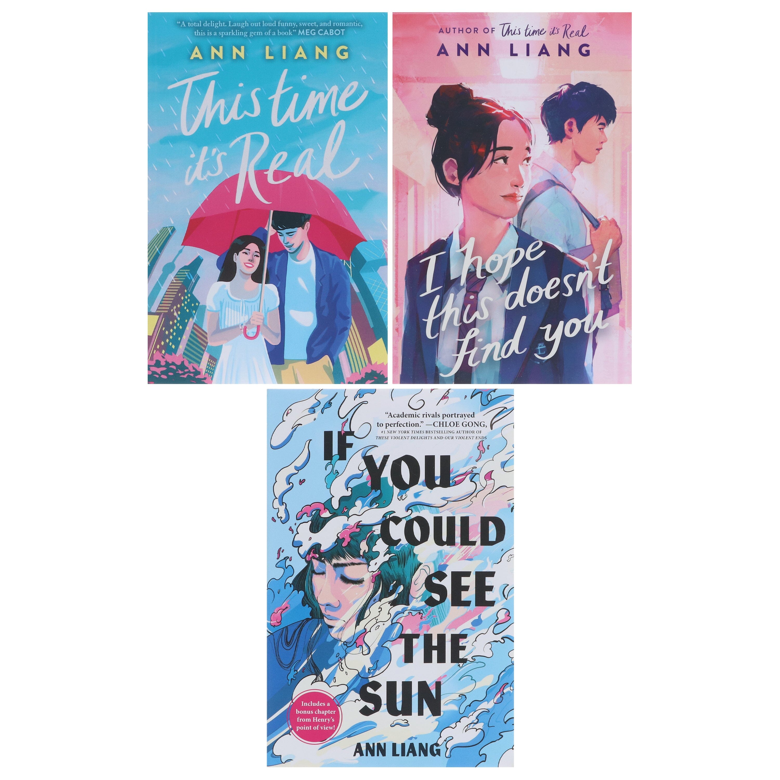 Ann Liang 3 Books Collection Set for Teens Ages 13+ | YA Fiction Paperback Novels | Perfect for School Reading, Book Clubs & Teen Gifts