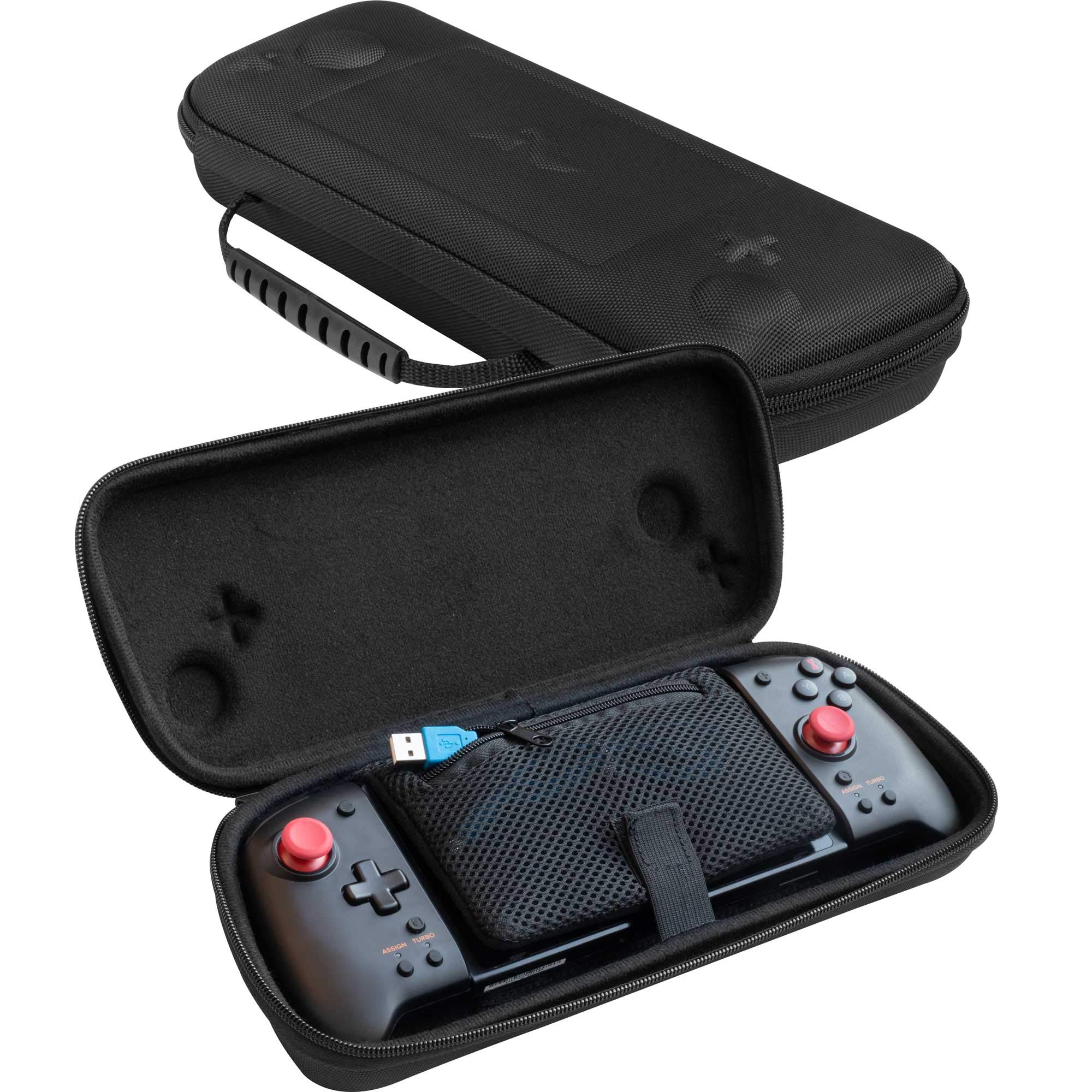 ButterFox Grip Carry Case for Hori Nintendo Switch Split Pad Pro Controller - Compatible with Nintendo Switch OLED Model & Original - Protective Storage Case for Travel & Gaming Accessories Organization