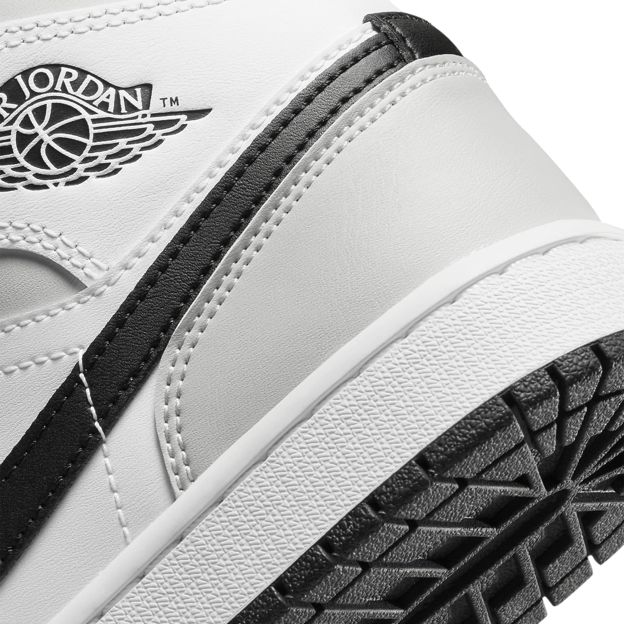 Air Jordan 1 Mid Women's Sneakers - White & Light Smoke Grey - Basketball Shoes for Women - Perfect for Casual Wear, Gym & Street Fashion