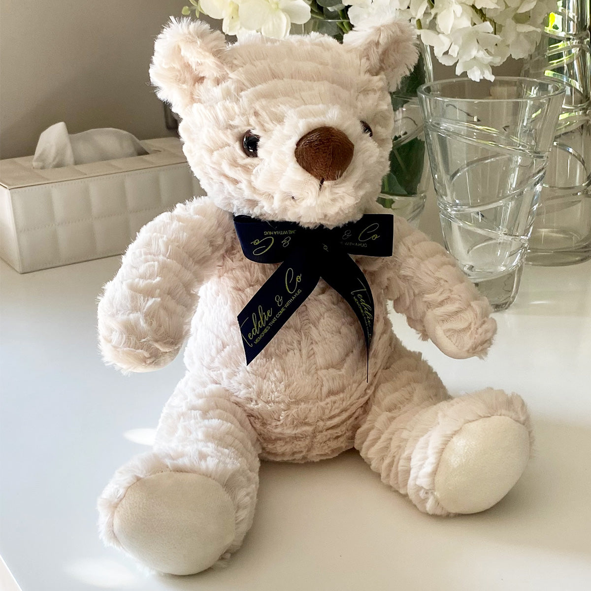 Custom Voice Recording Teddy Bear - Personalized Plush Toy for Kids, Gifts & Keepsakes | Perfect for Birthdays, Valentine's Day & Special Moments