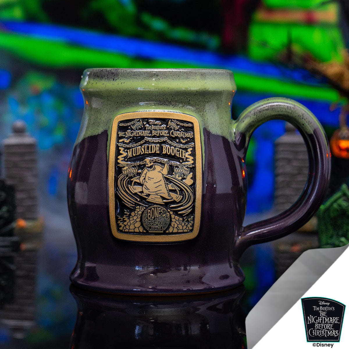 Handmade Mudslide Boogie Ceramic Mug - Unique Thrown Pottery Coffee Cup for Home, Office & Gifts - Perfect for Hot Drinks, Soups & Cozy Moments