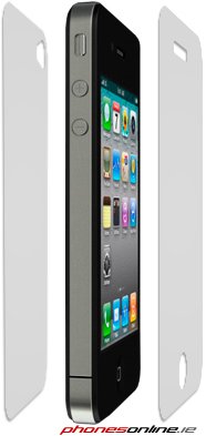 Apple iPhone 4 / 4S Screen Protector Set - Front & Back Tempered Glass for Scratch Protection - Perfect for Daily Use, Travel & Outdoor Activities