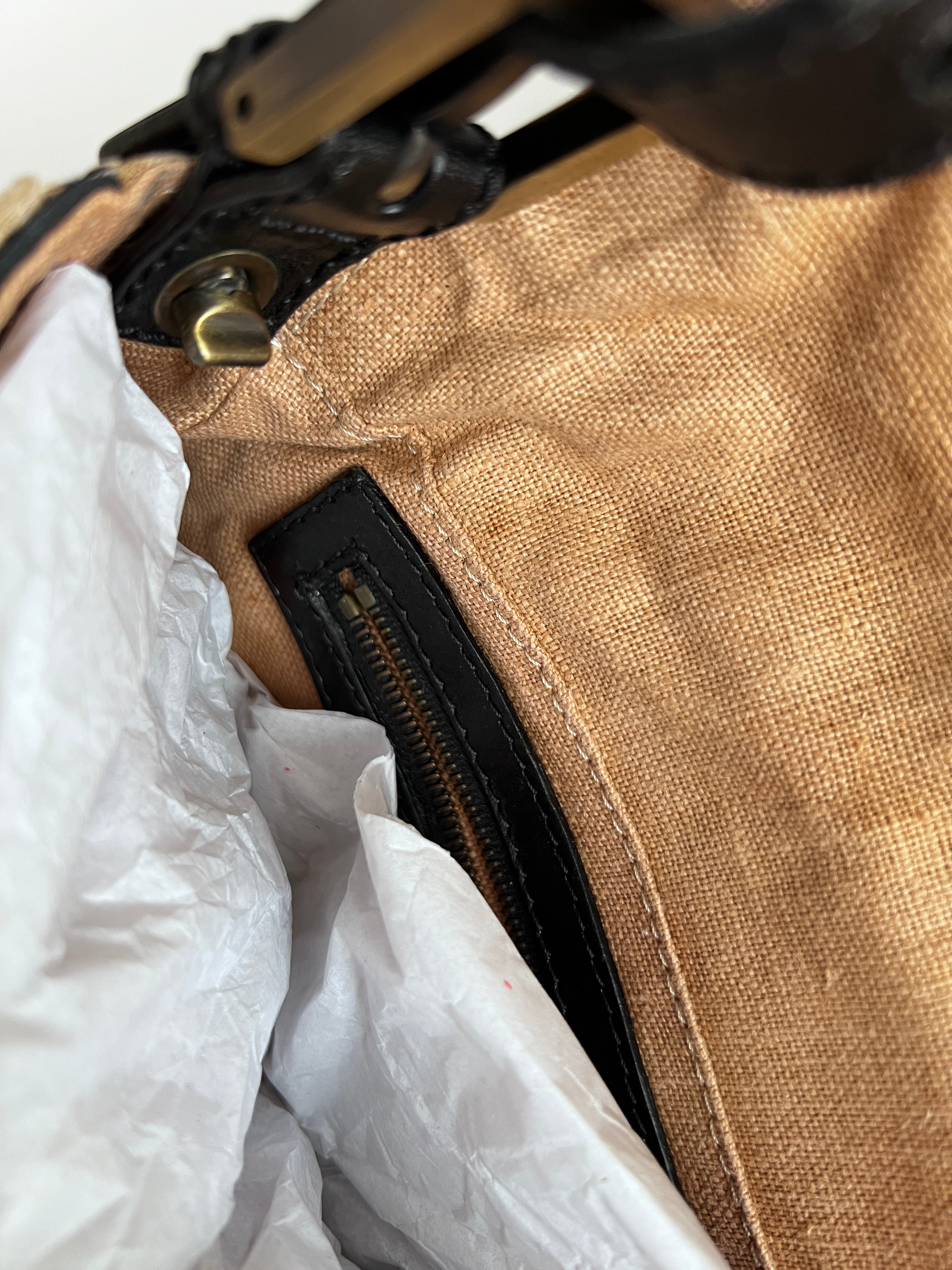 Fendi Boho Style Mirror Baguette Bag - Trendy Crossbody Purse for Women | Perfect for Parties, Concerts & Night Out