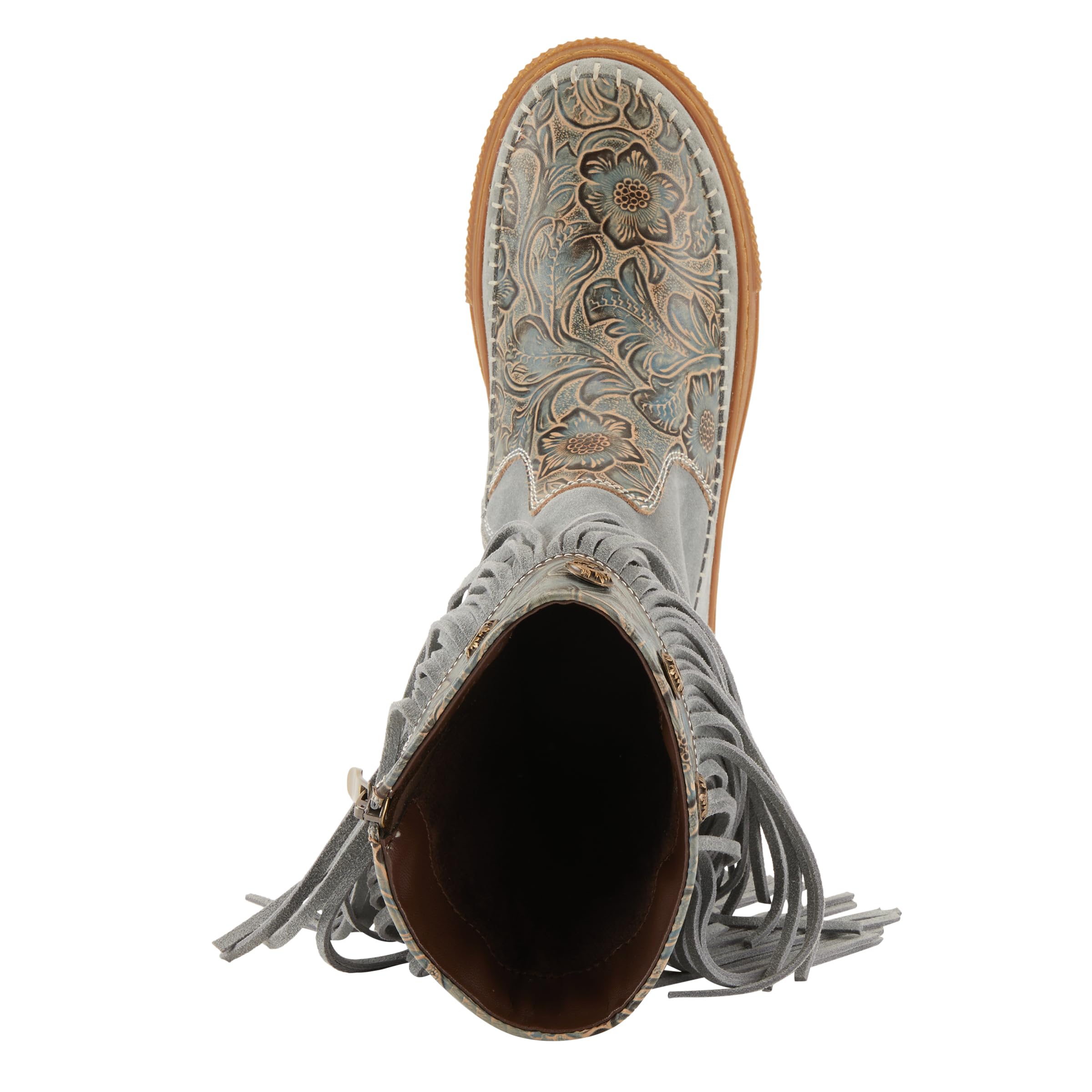 Spring Step L'Artiste Women's Fringely Booties - Stylish Ankle Boots with Fringe Detail for Fall & Winter | Perfect for Casual Outfits, Office Wear & Date Nights