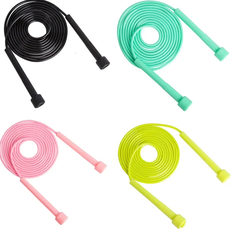 Professional Adjustable Speed Jump Rope for CrossFit, Gym & MMA Training - PVC Skipping Rope for Men & Women - Perfect for Fitness, Boxing & Home Workouts
