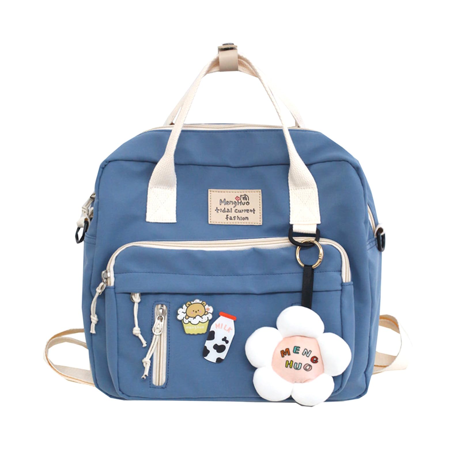 Kawaii Messenger Bag - Cute Japanese Crossbody Backpack for School & Travel