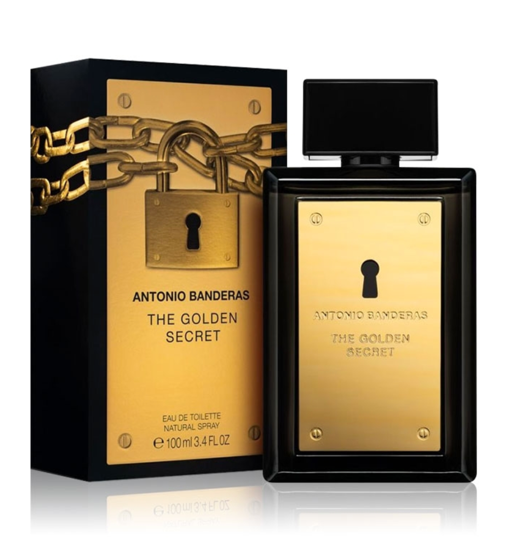 Antonio Banderas The Golden Secret 100ML Eau de Toilette Spray for Men - Luxury Fragrance for Date Night & Special Occasions