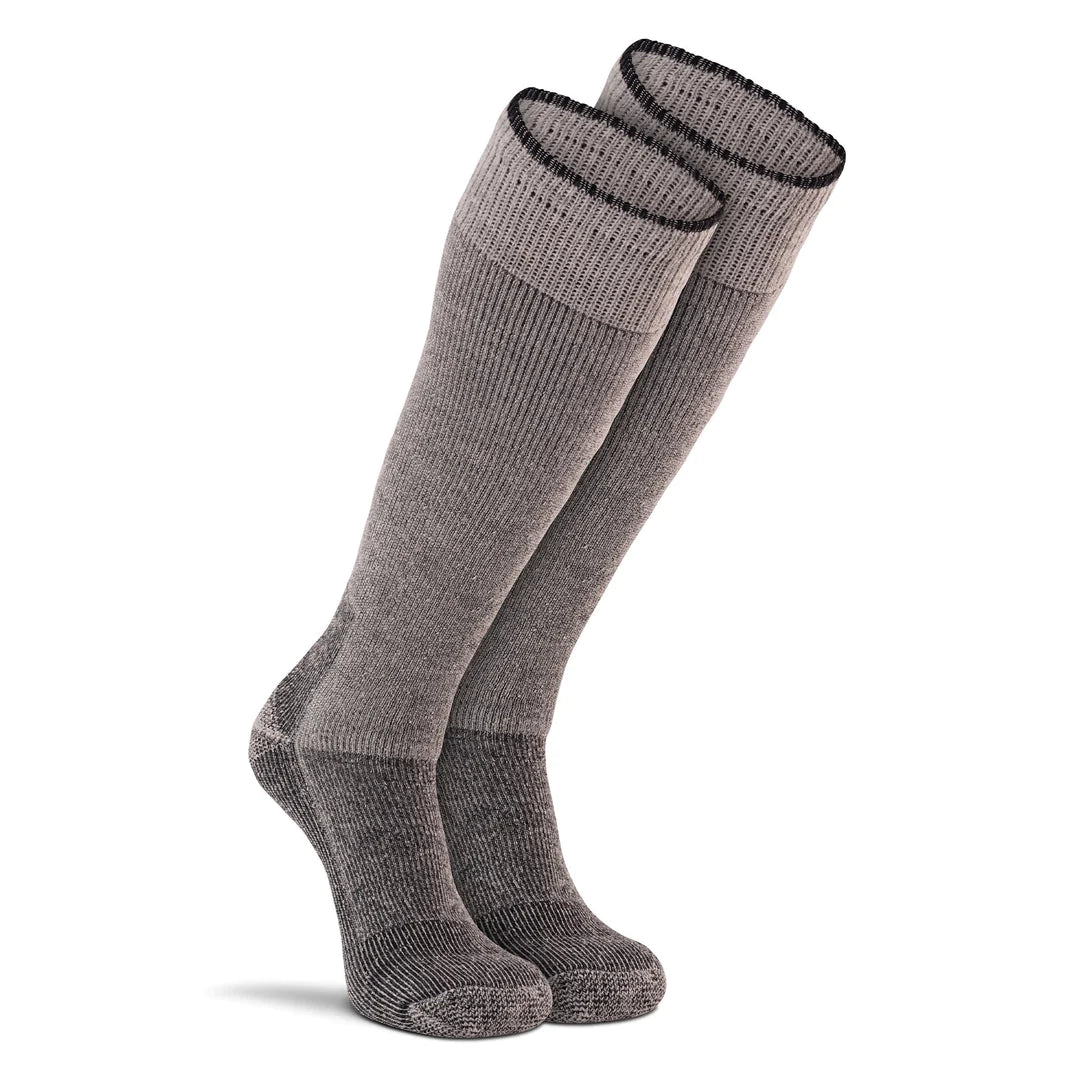 Heavyweight Wool Work Socks for Men - 2 Pack - Mid Calf Boot Socks for Winter & Outdoor Activities