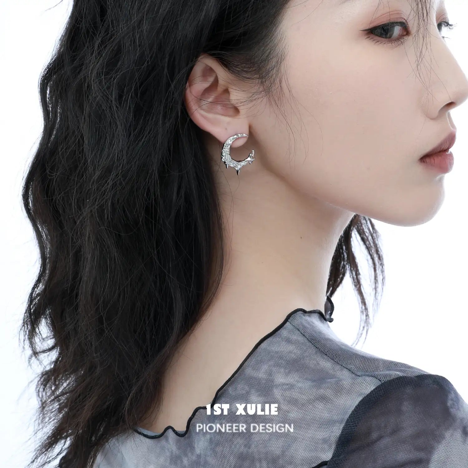 18K Gold Plated Moon Earrings for Women - MYTH OF THE MOON™ - Elegant Celestial Jewelry for Party, Wedding & Everyday Wear